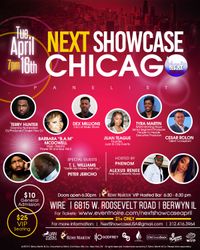 PHENOM host "Next Showcase Chicago" April 16th