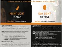 PHENOM & Ambi Host "Standing Together in united prayer and action for peace Chicago"