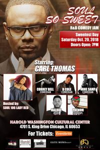 PHENOM opening for Carl Thomas at The Harold Washington Cultural Center