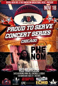 PHENOM live at ABA #ProudToServeConcertSeries