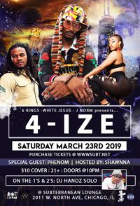 PHENOM live at 4-IZE B-DAY Concert - Hosted by Shawnna
