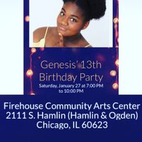 PHENOM host his daughter's "Genesis 13th Birthday Party"