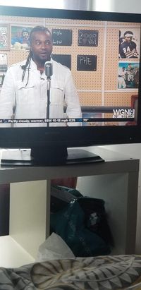 PHENOM guest announcer on WGN Morning News Chicago!