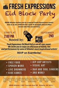 PHENOM host "Fresh Expressions Eid Block Party" in ATL...