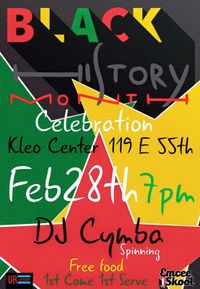 PHENOM presents Black History Month Celebration Costume Party