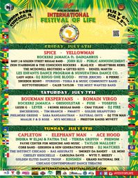 PHENOM opening for Ace Hood, Elephant Man & Capleton at 26th International Festival of Life (Ifol)