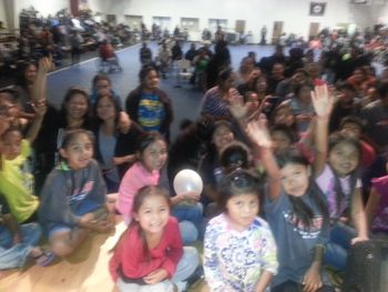 Love the kids in front!
