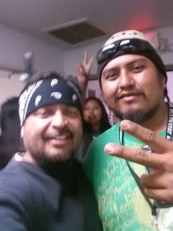 Chillin with an Apache Warrior
