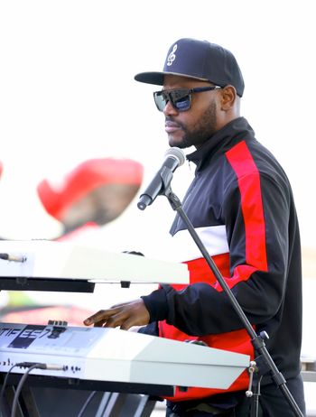 Tazz Keys hard at work!
