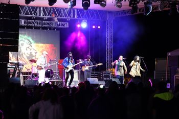 The Wailers on stage
