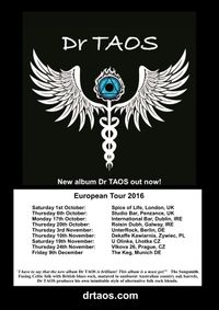 Dr TAOS at Vlkova 26, Prague, Czech Republic - European Tour 2016 