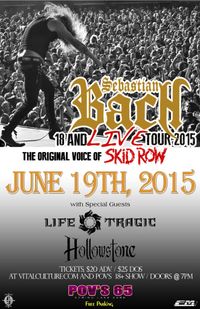 Sebastian Bach, Life Tragic, Hollowstone