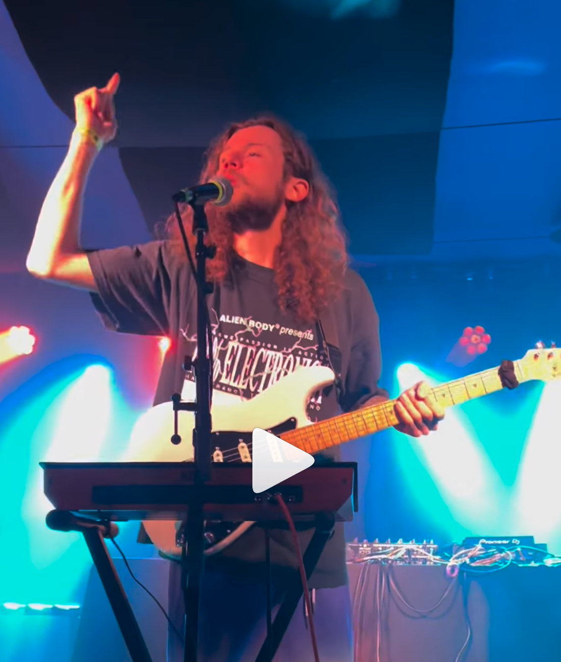 Kidd Nostalgia opening for Com Truise, video highlights, at The Get Down in Portland, OR 2025