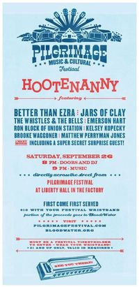 Pilgrimage Music & Cultural Festival Hootenanny