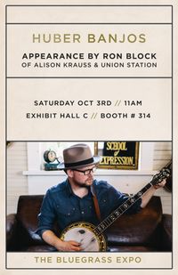 Huber Banjo Appearance  (IBMA)