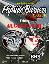 Flipside Burners at BNS Brewery