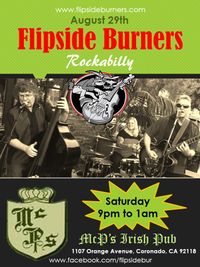 Flipside Burners at McP's Irish Pub