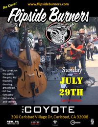 Flipside Burners at Coyote Bar & Grill
