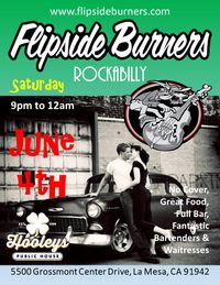 Flipside Burners at Hooley's Irish Pub & Grill,  La Mesa