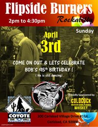 Flipside Burners at Coyote Bar & Grill