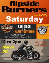 Flipside Burners at Harley Davidson Kearny Mesa