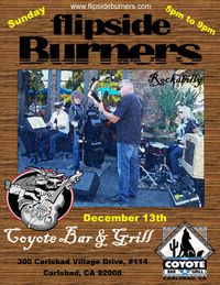 Flipside Burners at Coyote Bar & Grill