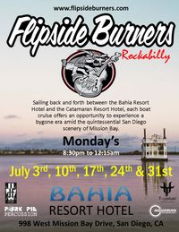 Flipside Burners on the Bahia Belle Cruise 