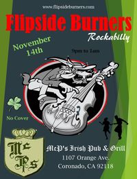 Flipside Burners at McP's Irish Pub