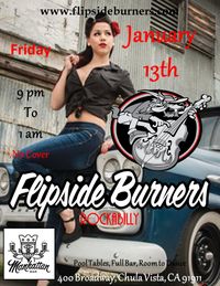 Flipside Burners at Manhattan Bar