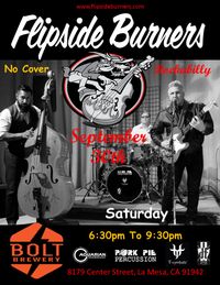 Flipside Burners at Bolt Brewery
