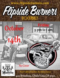 Flipside Burners at Manhattan Bar