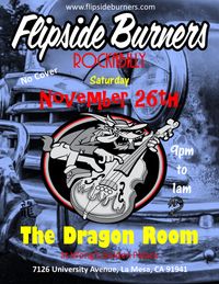 Flipside Burners at Wong's Dragon Room