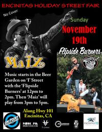 Flipside Burners at Encinitas Holliday Street Fair