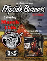Flipside Burners at BNS Brewery