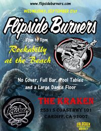 Rockabilly at the Beach with the Flipside Burners at the Kraken