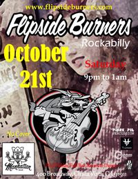 Flipside Burners at the Manhattan Bar