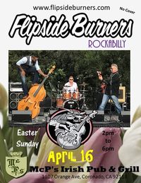 Flipside Burners at McP's Irish Pub & Grill