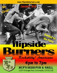 Flipside Burners on the Patio at McP's Irish Pub