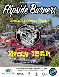 Flipside Burners at the Encinitas Classic Car NightsShow