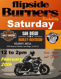Flipside Burners at Harley Davidson Kearny Mesa