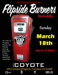 Flipside Burners at Coyote Bar & Grill