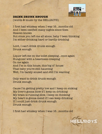 Drink Drunk Enough
