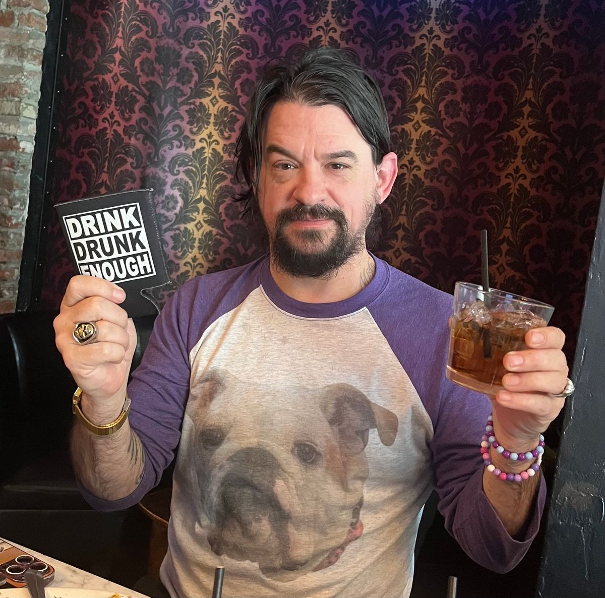 HELLROYS "Drink Drunk Enough" Koozies