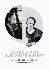 Double concert: w Claudia Fink