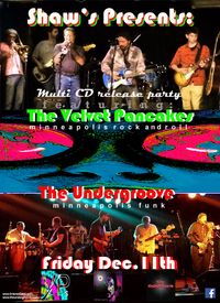 The Velvet Pancakes and The Undergroove at Shaw's