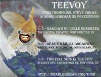 TeeVoY: Acoustic Phish ft Noah Lehrman on percussion