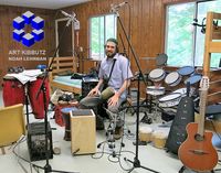 Noah Lehrman at Art Kibbutz Benefit Party at JCC Harlem