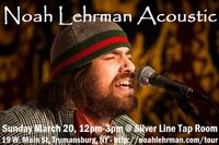 Noah Lehrman @ Silver Line Tap Room, Trumansburg, NY