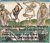 Gallant/Lehrman/Murphy/Stolery Acoustic Dead Jam Quartet
