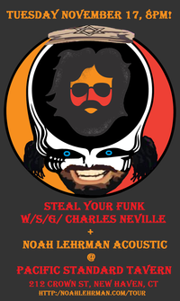 Steal Your Funk w/s/g/ Charles Neville + Noah Lehrman Acoustic